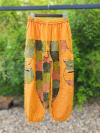 Zuko Cotton Patch Harem Pants