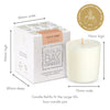 Byron Bay Candles - 50 Hour Scented Soy Refill - Exotic Amber