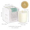 Byron Bay Candles - 50 Hour Scented Soy Refill - Japanese Honeysuckle