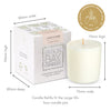 Byron Bay Candles - 50 Hour Scented Soy Refill - Lotus Flower