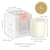 Byron Bay Candles - 50 Hour Scented Soy Refill - Rain Water