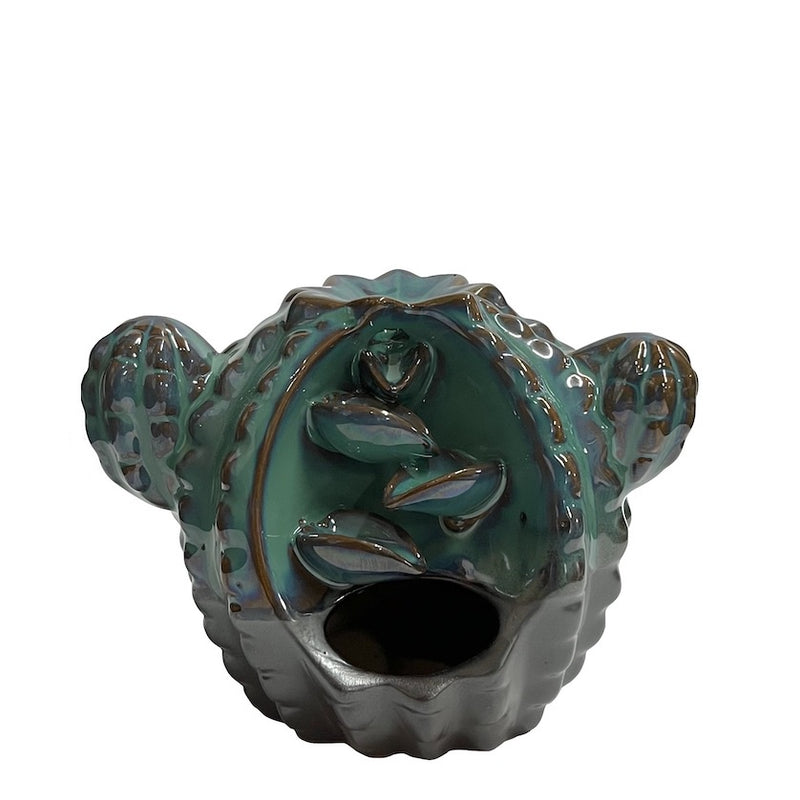 Ceramic Cactus Backflow Incense Burner