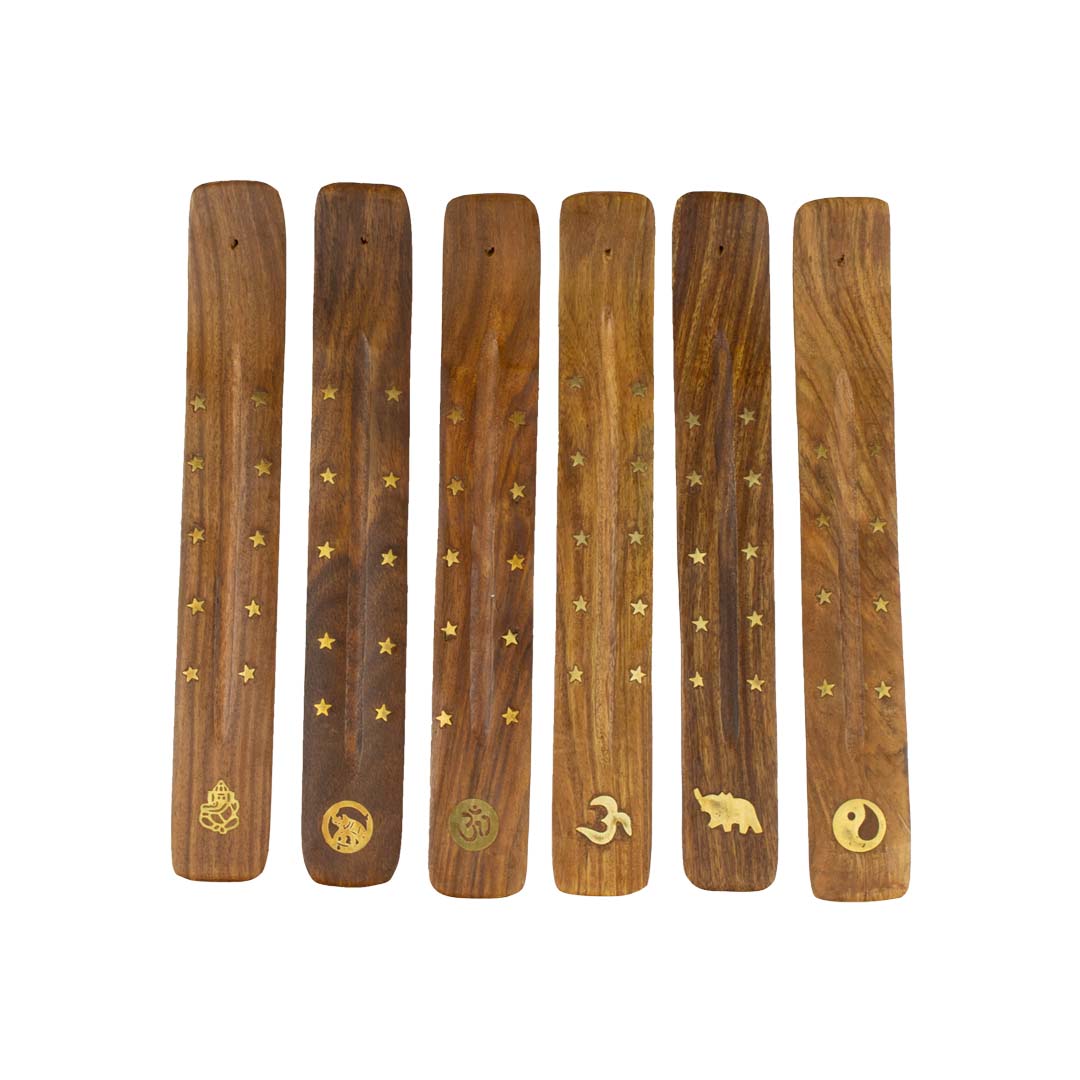 Long Wooden Incense Ashcatcher