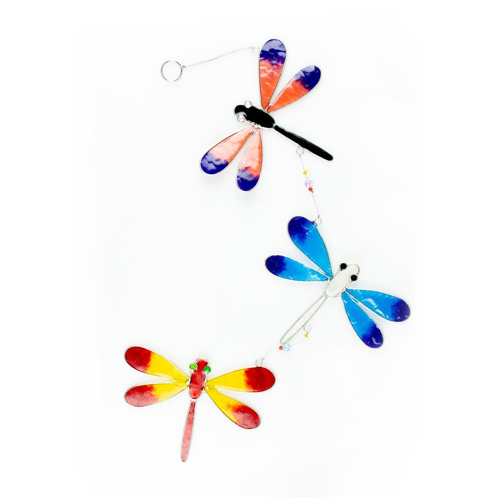 Dragonfly String Resin Suncatcher