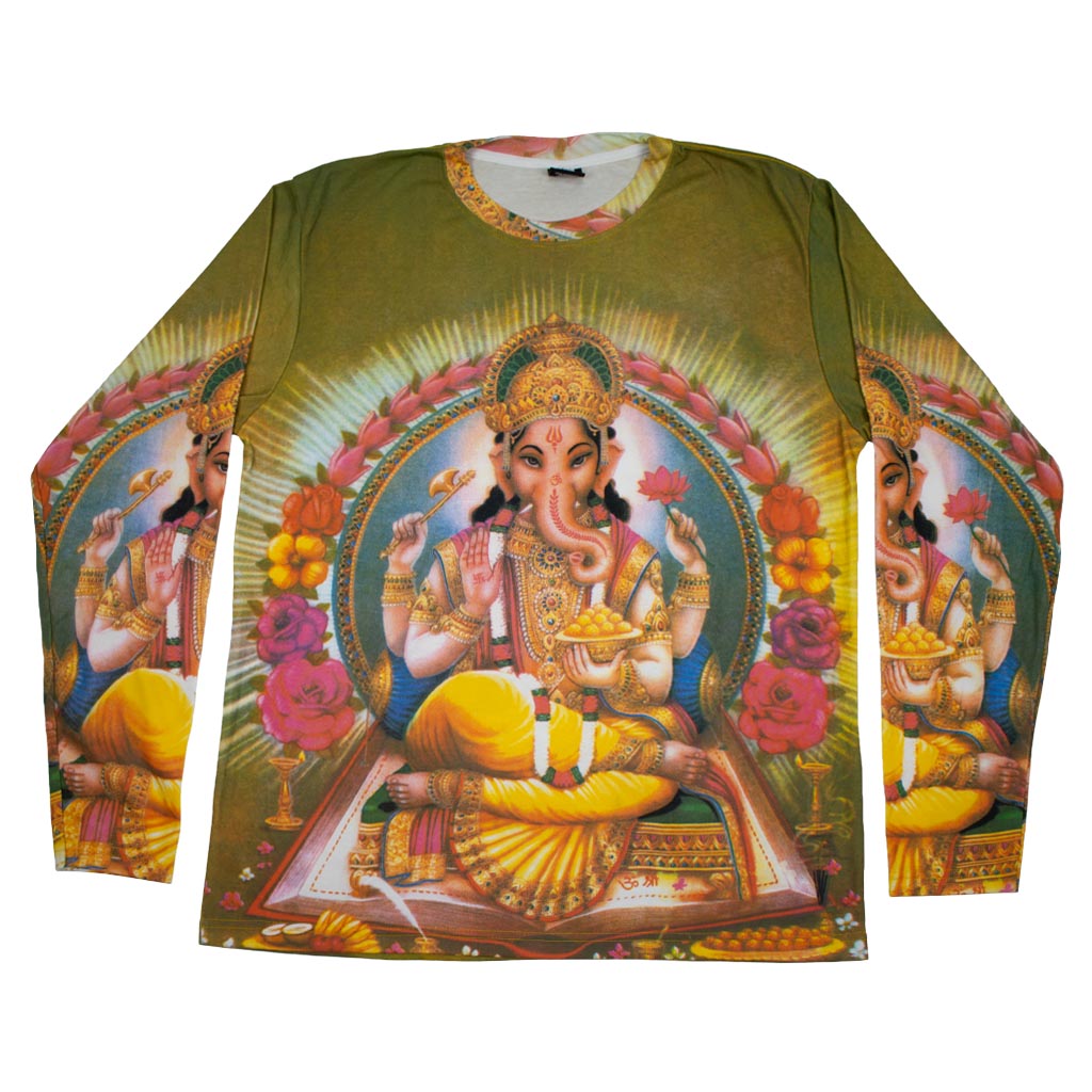 Coloured Ganesha Long Sleeve
