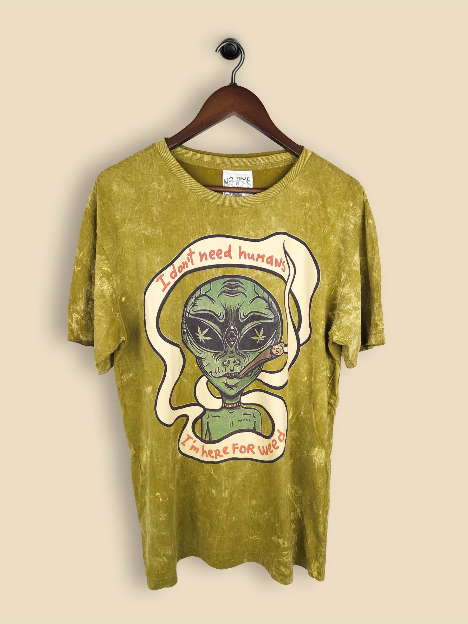 NoTime Weed Alien T Shirt Elkai Incantations