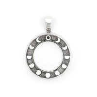 Sterling Silver Lunar Cycle Pendant