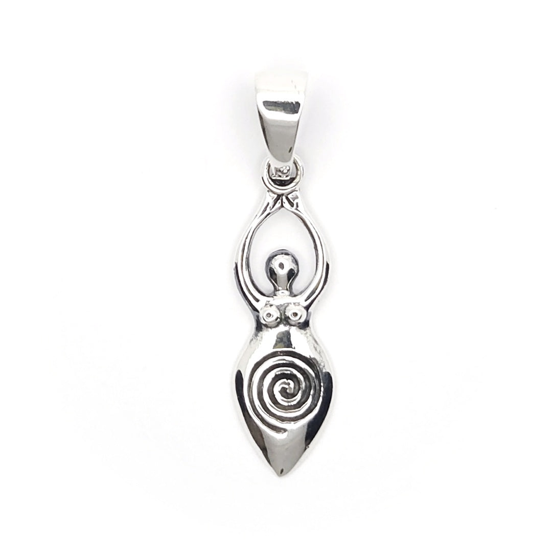 Sterling Silver Sacred Goddess Pendant