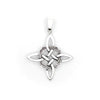 Sterling Silver Witches Knot Pendant