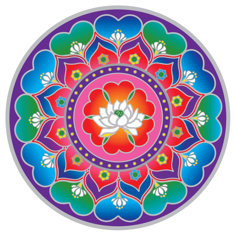 Sunseal Lotus Heart Mandala